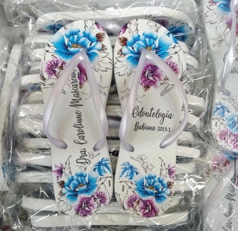 Preço de Sandálias Personalizadas Formatura Costa Azul - Sandálias Personalizadas Brotas